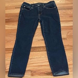 GAP True Skinny Mid Rise Jeans. Size 8/29.